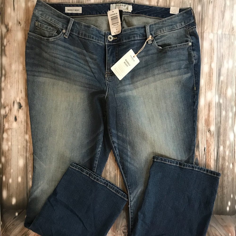 Size 18R Plus Torrid Blue Jeans